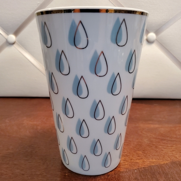Me To We Blue & Gold Teardrop Latte Travel Mug - Picture 4 of 11